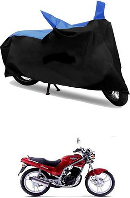 Autogard Two Wheeler Cover for Kinetic(Blue, Black)