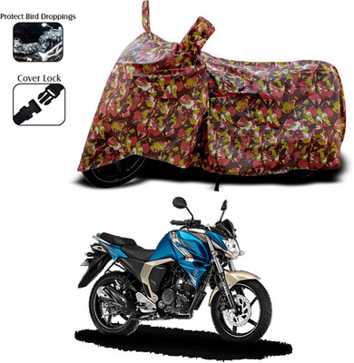 ANTHUB Waterproof Two Wheeler Cover for Yamaha(Multicolor)