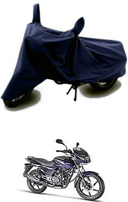 Blossom Trendz Two Wheeler Cover for Bajaj(Pulsar, Blue)