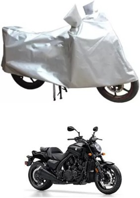 Autogard Two Wheeler Cover for Yamaha(VMAX, Silver)