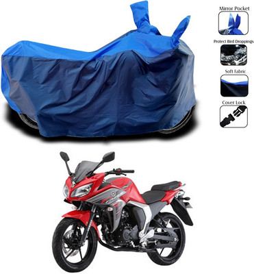 SEBONGO Two Wheeler Cover for Yamaha(Fazer, Blue)