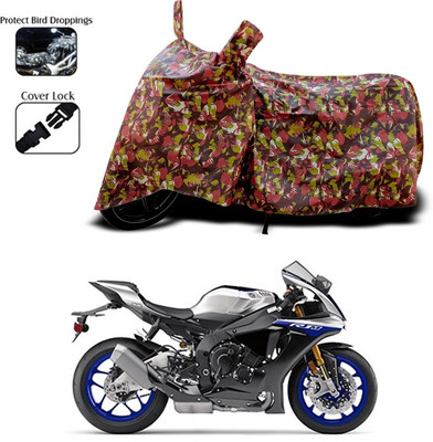 ANTHUB Two Wheeler Cover for Yamaha(Multicolor)