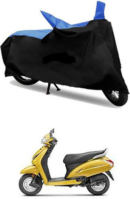 MSR STORE Two Wheeler Cover for Honda(Blue, Black)