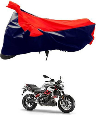 MSR STORE Two Wheeler Cover for Aprilia(Red, Black)