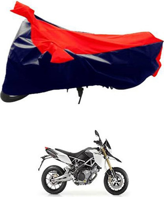 MSR STORE Two Wheeler Cover for Aprilia(Red, Black)