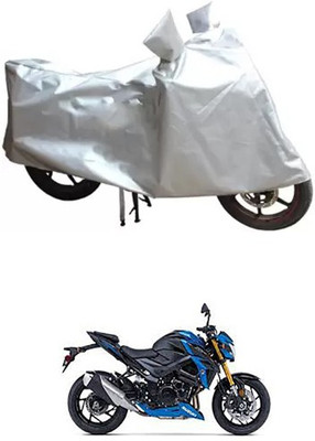 Autogard Two Wheeler Cover for Suzuki(Silver)