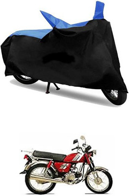 MSR STORE Two Wheeler Cover for Hero(Blue, Black)