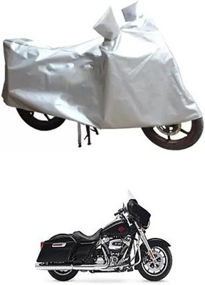 Autogard Two Wheeler Cover for Harley Davidson(Silver)