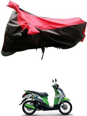 MotohunK Two Wheeler Cover for Suzuki(Let's, Red, Blue)
