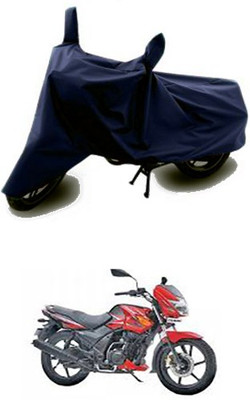 THE REAL ARV Two Wheeler Cover for TVS(Flame DS 125, Blue)