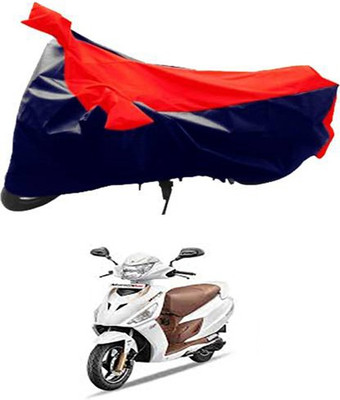 Autogard Two Wheeler Cover for Hero(Red, Black)