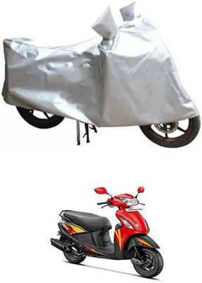 MSR STORE Two Wheeler Cover for Hero(Silver)