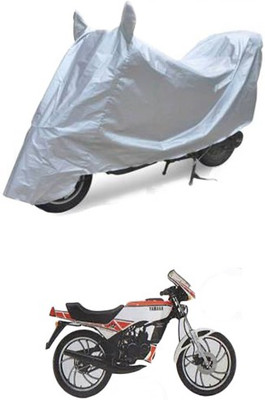 Blossom Trendz Two Wheeler Cover for Yamaha(Silver)