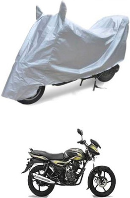 Blossom Trendz Two Wheeler Cover for Bajaj(Discover, Silver)