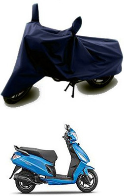 Blossom Trendz Two Wheeler Cover for Hero(Blue)