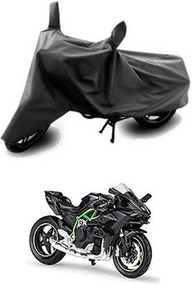 APNEK Waterproof Two Wheeler Cover for Kawasaki(Ninja, Grey)