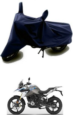 Blossom Trendz Two Wheeler Cover for BMW(Blue)