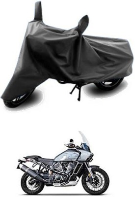 Blossom Trendz Two Wheeler Cover for Harley Davidson(Grey)