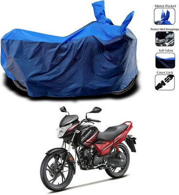 ANTHUB Two Wheeler Cover for Hero(Blue)