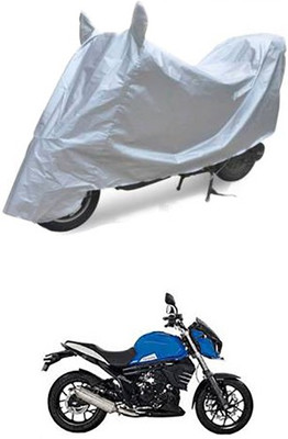 Blossom Trendz Two Wheeler Cover for Mahindra(Silver)