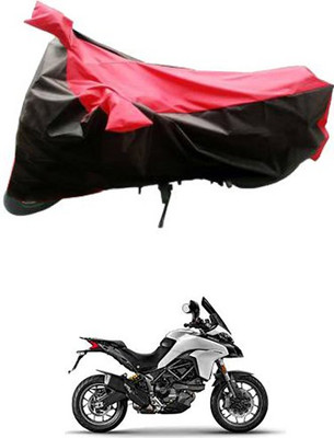 THE REAL ARV Waterproof Two Wheeler Cover for Ducati(Red, Blue)