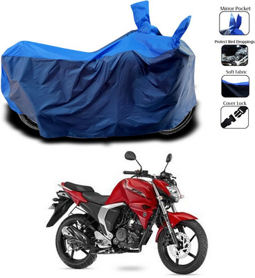 SEBONGO Two Wheeler Cover for Yamaha(FZ, Blue)