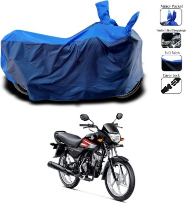 SEBONGO Two Wheeler Cover for Honda(CD 110 Dream, Blue)