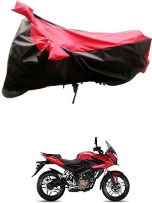 MotohunK Two Wheeler Cover for Bajaj(Pulsar AS 150, Red, Blue)