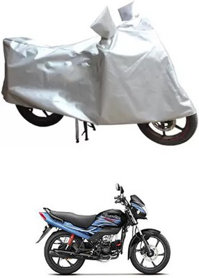 MSR STORE Two Wheeler Cover for Hero(Silver)