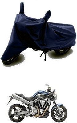Blossom Trendz Two Wheeler Cover for Yamaha(Blue)