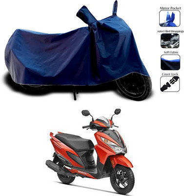 SEBONGO Waterproof Two Wheeler Cover for Honda(Grazia, Blue)