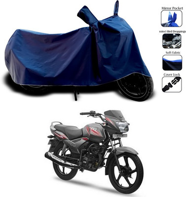ANTHUB Two Wheeler Cover for TVS(Star City Plus, Blue)