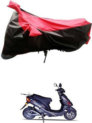 MotohunK Two Wheeler Cover for Avon(Red, Black)