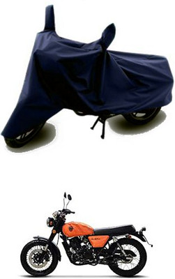 Blossom Trendz Two Wheeler Cover for Universal For Bike(Blue)