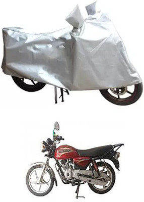 MSR STORE Two Wheeler Cover for Bajaj(Silver)