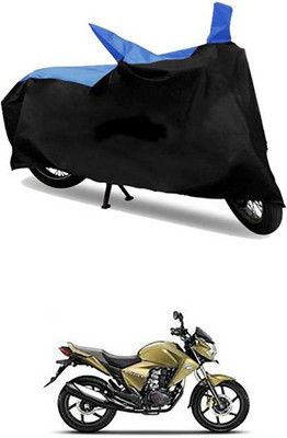 MSR STORE Two Wheeler Cover for Honda(Dazzler, Blue, Black)