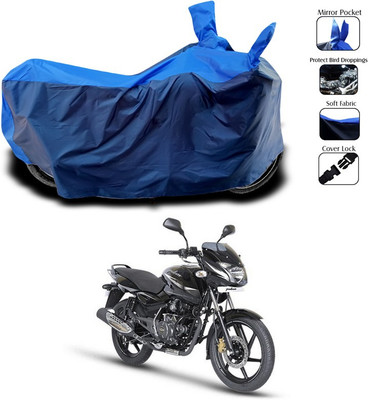 SEBONGO Waterproof Two Wheeler Cover for Bajaj(Pulsar 150, Blue)