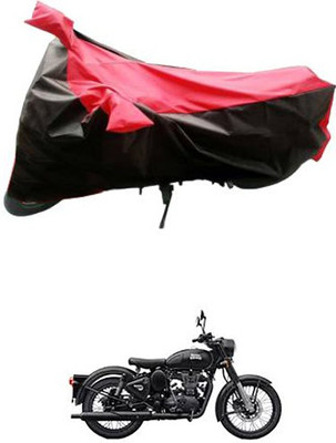 THE REAL ARV Two Wheeler Cover for Royal Enfield(Red, Blue)