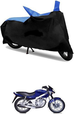 MSR STORE Two Wheeler Cover for LML(Blue, Black)