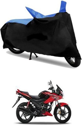 MSR STORE Two Wheeler Cover for Honda(CBF Stunner, Blue, Black)