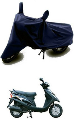 Blossom Trendz Two Wheeler Cover for Kinetic(Blue)