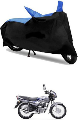 MSR STORE Two Wheeler Cover for TVS(Blue, Black)
