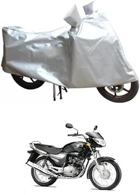 Autogard Two Wheeler Cover for Yamaha(Libero, Silver)