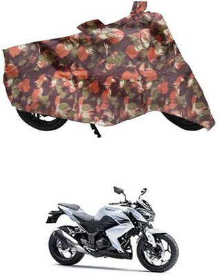 THE REAL ARV Waterproof Two Wheeler Cover for Kawasaki(Z250, Multicolor)