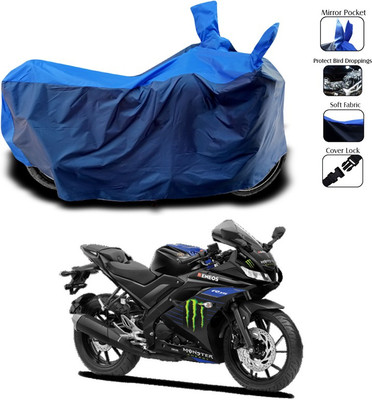 SEBONGO Two Wheeler Cover for Yamaha(YZF R15 S, Blue)
