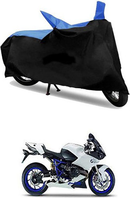MSR STORE Two Wheeler Cover for BMW(Blue, Black)