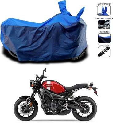 SEBONGO Waterproof Two Wheeler Cover for Yamaha(Blue)