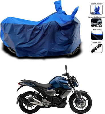 ANTHUB Two Wheeler Cover for Yamaha(Blue)
