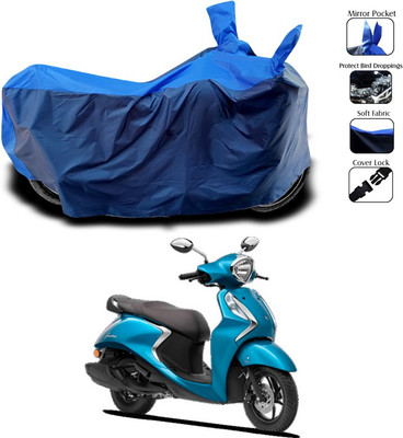 ANTHUB Two Wheeler Cover for Yamaha(Blue)