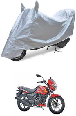 Blossom Trendz Two Wheeler Cover for TVS(Silver)